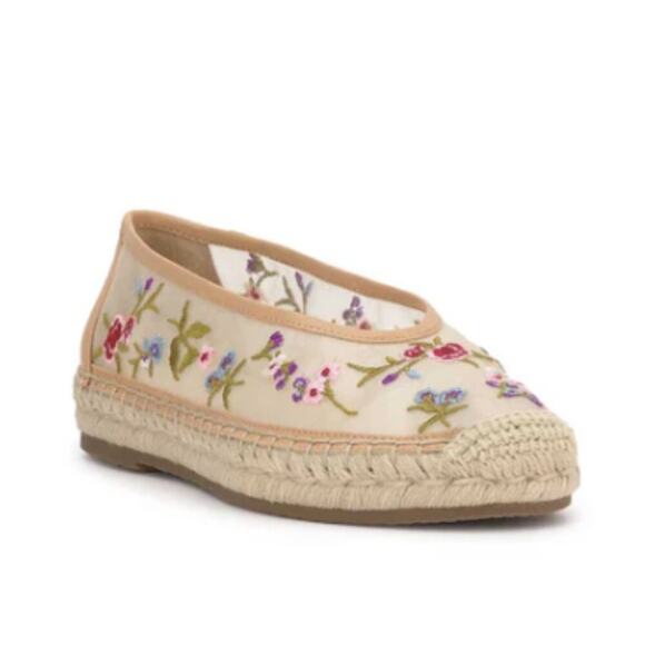 Jessica Simpson Lucciea flats praline floral - 9.5 - Picture 1 of 13